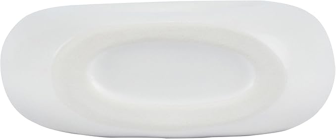 Restaurantware-Table Art Flower Vase, 1 Donut Vase - Minimalist Style, for Fresh Or Artificial Flowers, Black Ceramic Piece for Home Decor, Kitchen, Home, Living Room, Office, and More