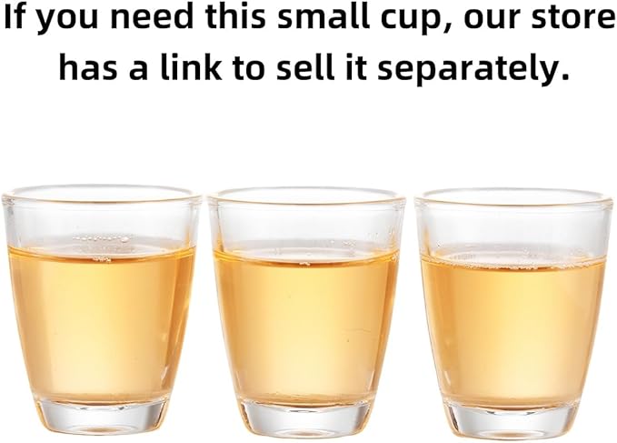 11.8OZ Mouthwash Dispenser for Bathroom with Bamboo & Stainless Steel Pour Spout, Mouthwash Cups Reusable, Bamboo Tray, and Elegant Gold Label. Set of 2(White