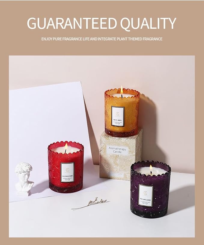 Gifts for Women Candle,Valentine's Day Gift Scented Candles, Mother's Day, Natural Soy Candle, 60 Hours Burn, Candles for Home Scented (Lavender)