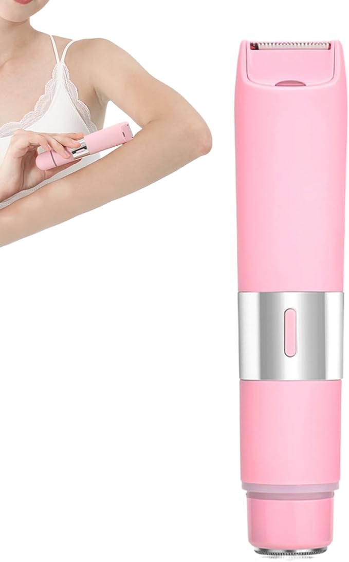 Women Body Hair Trimmer - Waterproof Wet Dry Electric Razor, Rechargeable Electric Grooming Tool, Razor For Smooth Skin | Bikini Line Shaver, Cordless Personal Care Shaving Accessory, Underarm Trimmer
