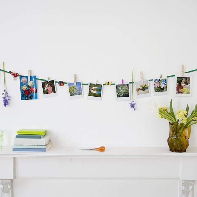 G2PLUS Garden Twine, 3MM 328 Feet Natural Jute Twine String, 3 Ply Green Heavy Duty Hemp Rope String for Gift Wrapping, DIY Arts & Crafts, Climbing Plants, Home Decor, Christmas