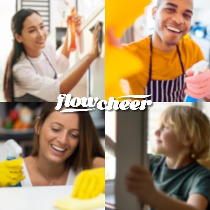 Free & Clear All Purpose Cleaner Refills – Non-Toxic Multi-Surface Cleaning Tablets (12 Pack) Makes 192 Fl Oz Spray Cleaner for Home & Kitchen – Unscented