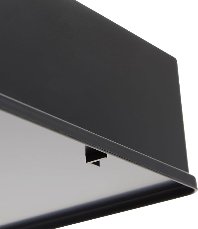 Stockroom Plus Letter Tray - Stackable Desk Organizer Trays - Desktop File Organizer - Mail & Document Storage - Pack of 4, Black, 10 x 13.5 x 2.5 in