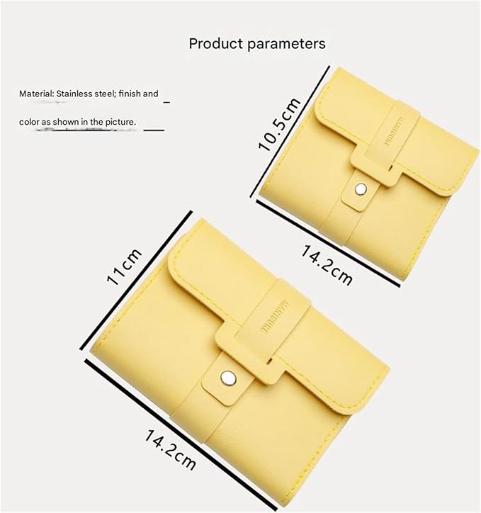 Portable Nail Clipper Set 12/16PCS, Nail Clippers and Beauty Tool Portable Set Manicure Set 12 in 1, Set Nail Clippers Professional Personal Care Tool Kit, Professional Manicure (16pcYellow)