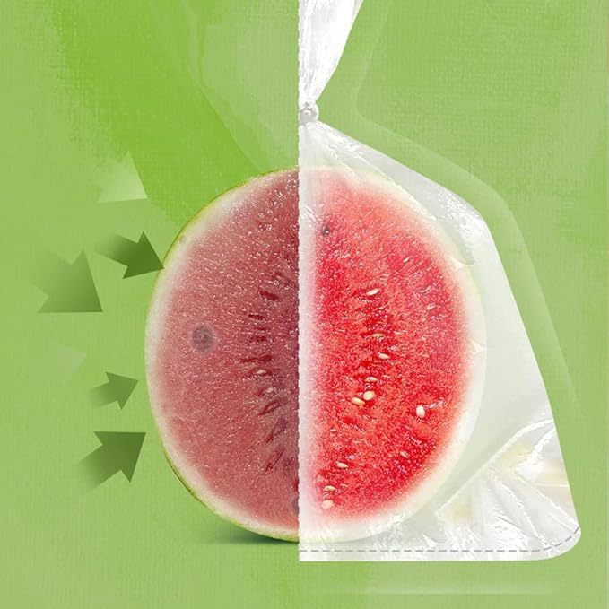 12"x 16"- 1.5 Gallon Plastic Produce Bags on a Roll- 350 Bags, Clear Grocery & Bread Bags, Food Contact Safe (Large)