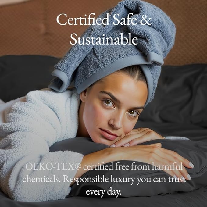 Italic Ultraplush 100% Australian Cotton Towels - Set of 2 Luxury Bath Towels, Quick Dry Plush and Absorbent, Heavy Duty Large Bath Towels, 800GSM for Bathroom & Spa (Glacier)