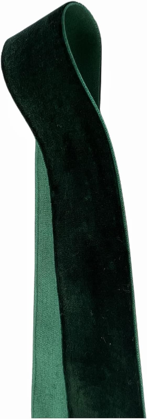Hunter Green Velvet Ribbon, 1 1/2-Inch by 25-Yard Spool