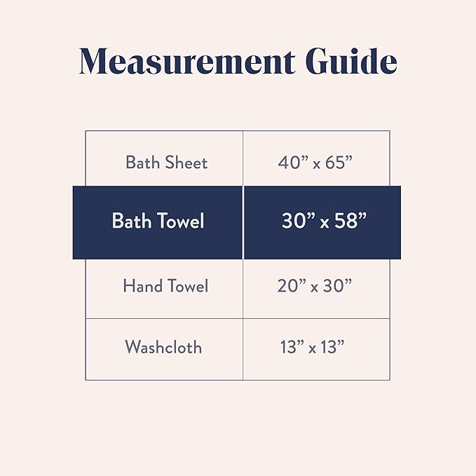 Brooklinen Super-Plush Turkish Cotton Bath Towel Set - Includes 4 Bath Towels Cotton, 820 GSM, Highly Absorbent, Machine Washable, Perfect for Home & Bathroom (Slate Grey)