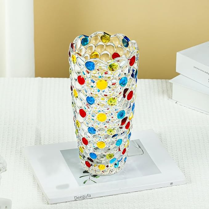 Colorful Glass Vase