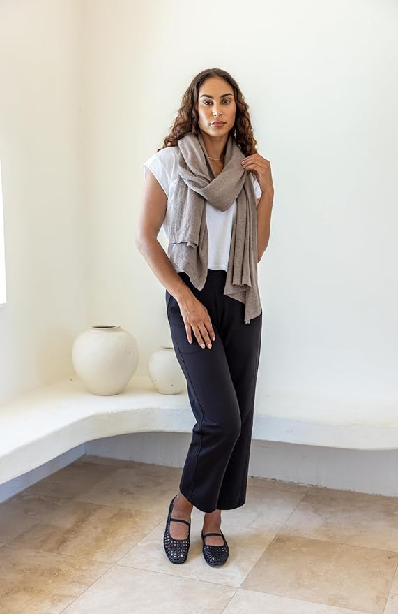 zestt Dreamsoft Travel Scarf, Wrap and Shawl for Women, Organic Cotton