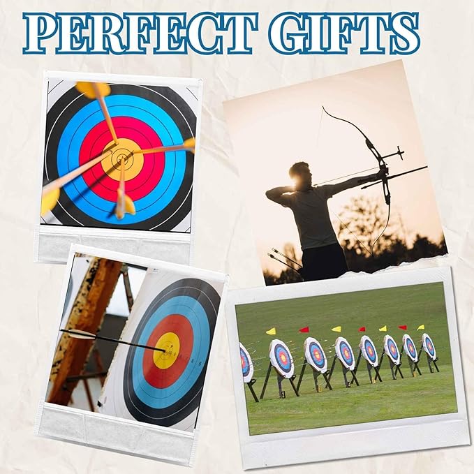 Onebttl Archery Gifts with Archery Target for Archery Lovers, 20oz Stainless Steel Travel Mug, Perfect for Women & Girls & Birthday & Christmas, White