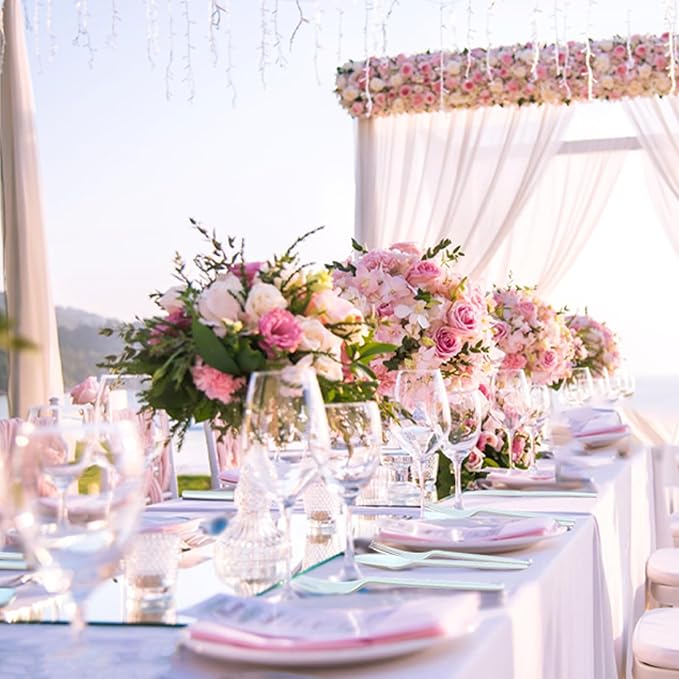 MISISIPI 150-Count Compostable Utensils Set - Heavy Duty BPI Certified, Plastic-Free Disposable Forks, Spoons, Knives for BBQ, Camping, Events, Plant-Based Cutlery