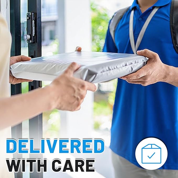 50 Pcs Poly Mailers Shipping Bags 10x13 Inch Packaging Clothes Polymailers Envelopes Mailing Package Self Seal Shipping Envelopes Waterproof Poly Bags Small Business Supplies Package White