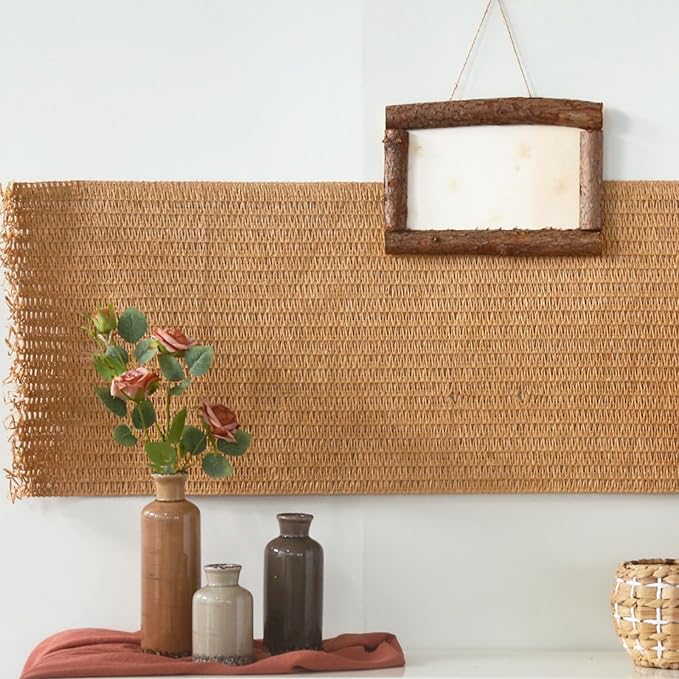 Ceramic Vase Set of 3, Neutral Flower Vases Home Decor, Pottery Rustic Farmhouse Decorative Vases Modern Decor for Table Mantel Entryway Bookshelf Living Room Kitchen Bedroom - Brown