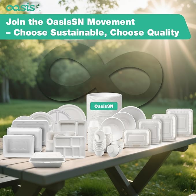 ๐ด๐
๐ด", ๐ฒ๐ด-๐ฃ๐ฎ๐ฐ๐ธ Disposable Clamshell Take Out Food Containers, Biodegradable Paper To Go Boxes for Burgers, Sandwiches, Fries & More (White)