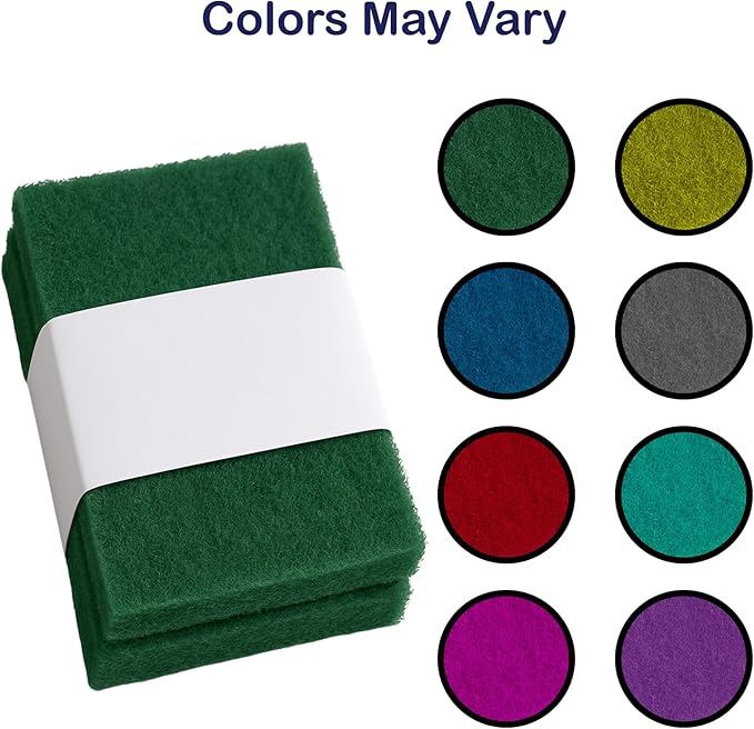 Campester Multipurpose Scrubbers Bundle for Bar-Keeper's Friend Powder Cleanser 12 oz. Stain Rust Remover. Bathroom, Kitchen Cleaner, Stainless Steel, Aluminum, Brass, Tile, Ceramic, Porcelain