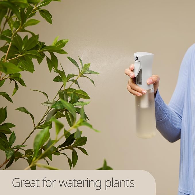 10 OZ Continuous Spray Bottles - Ultra Fine Mist Sprayer | Water Spray Bottle For Hair Stuff, Mister Spray Bottle For Plants Mister | Hair Spray Bottles For Hairstyling, Cleaning, Salons