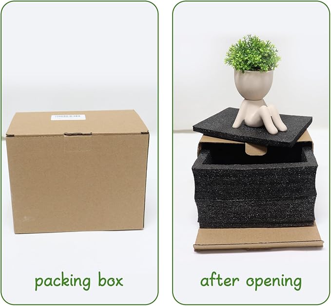 Zerzsy Fake Plants Artificial Succulents Plants for Room Bathroom Home Office Desk Accessories Decor - Set of 1