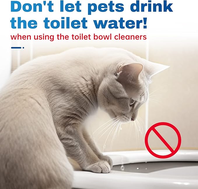 Vacplus Toilet Bowl Cleaner Tablets 100 PACK, Automatic Toilet Bowl Cleaners with Bleach for Deodorizing and Descaling, Bathroom Cleaner Against Tough Stains