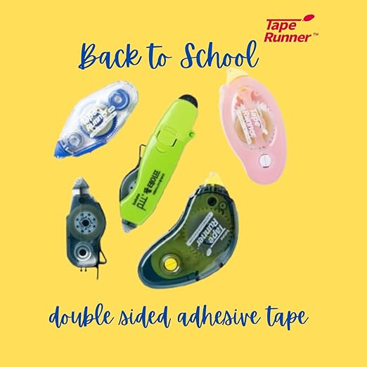 TAPE RUNNER Retractable Refill Cartridge - 12 Packs - Scrapbook Supplies - Scrapbooking Supply, Retractable 0.33 x 315 Inch Cartridges, Holiday Crafts & Gift Cards