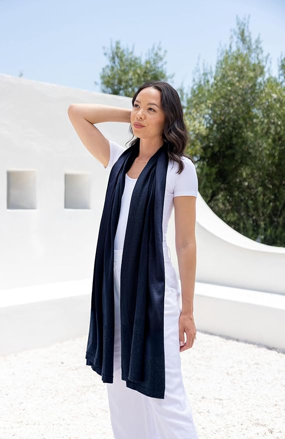 zestt Dreamsoft Travel Scarf, Wrap and Shawl for Women, Organic Cotton