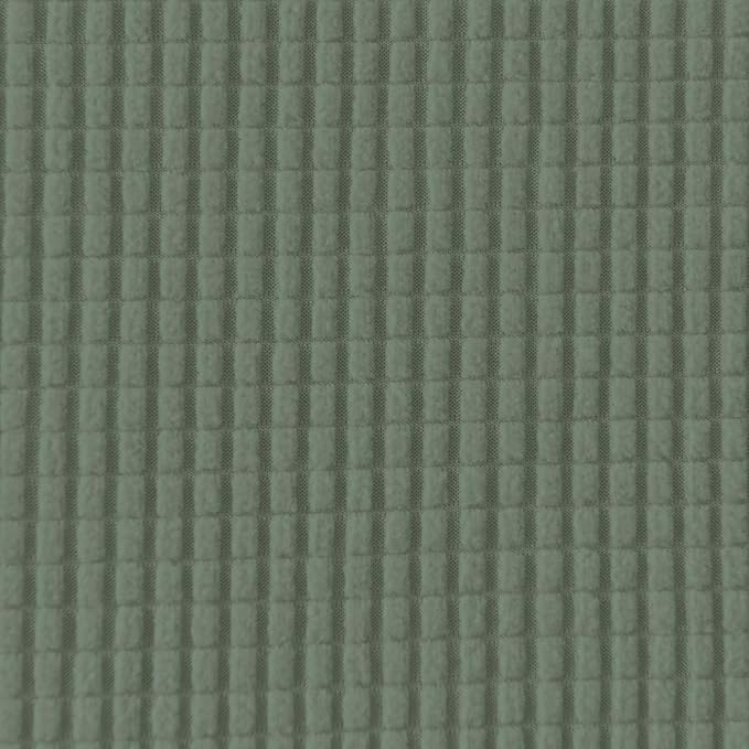 Easy-Going Stretch Ottoman Cover Folding Storage Stool Furniture Protector Soft Rectangle slipcover with Bottom (XX-Large,Greyish Green)