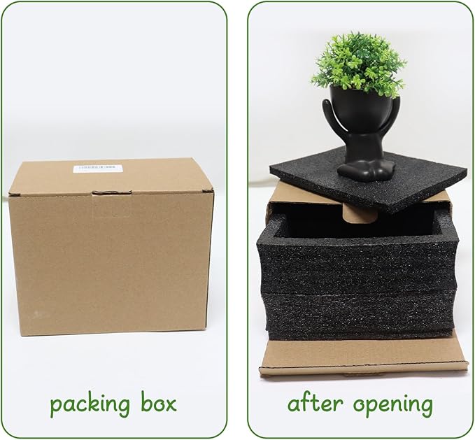 Zerzsy Fake Succulent, Mini Succulents Plants Desk Plant for Office Decor for Women, Cute Fake Plants Bathroom Decor - Set of 1