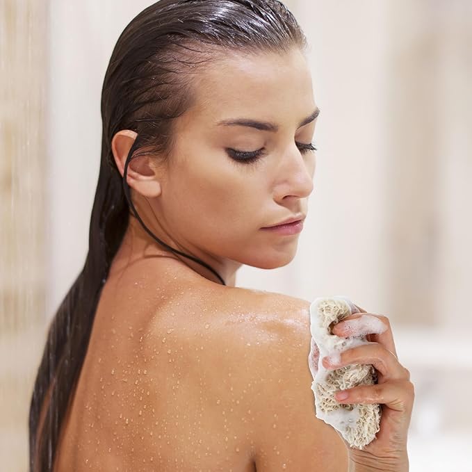 40 Pack Soap Bags Mesh Exfoliating with Drawstring Bar, Natural Sisal Soap Pouch Drying Exfoliating Net for Bath and Shower