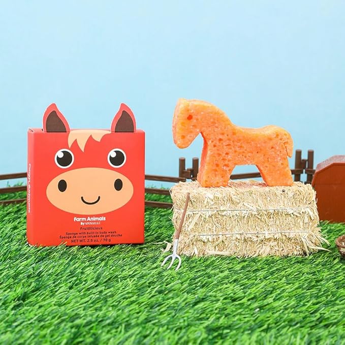 Spongelle Henry Horse Farm Animal