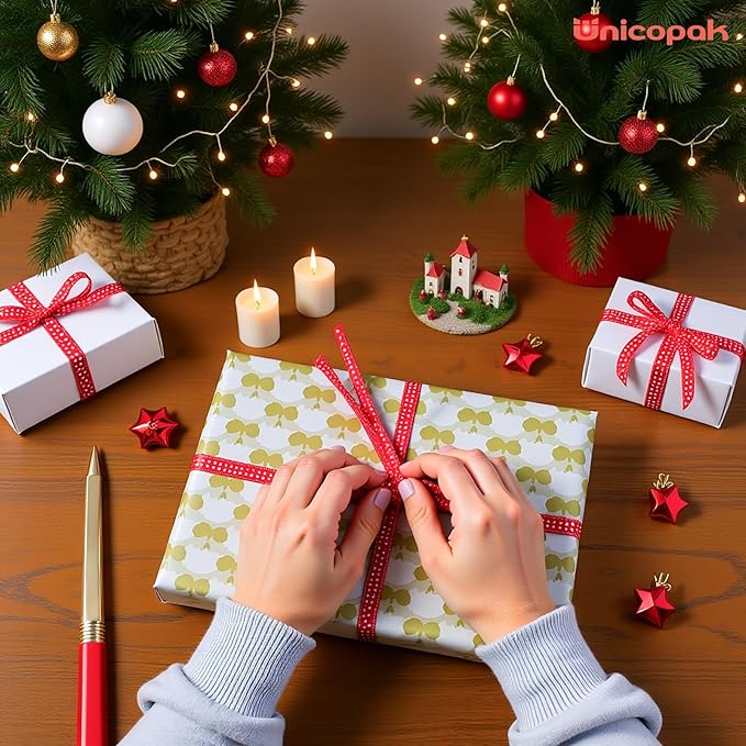 UnicoPak 12 Pack XLarge White Gift Boxes with Lids for Presents, 4-inch Deep Robe Boxes, 17x11x4 Inches