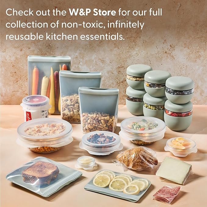 W&P Porter Glass Water Bottle w/Protective Silicone Sleeve | Terazzo Charcoal 20 Ounces | On-the-Go | Reusable Bottle for Coffee, Tea and Water | Portable