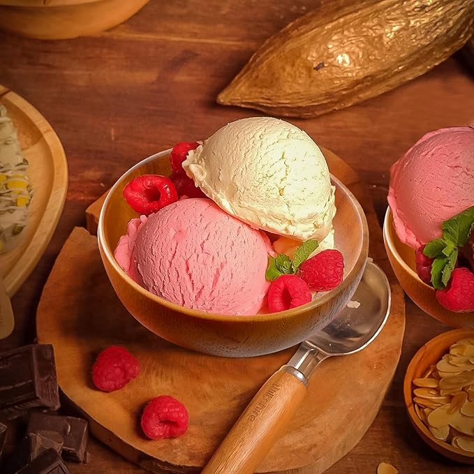 12 Pcs Acacia Wooden Bowls,Hand Carved Small Calabash Bowls, Round Wood Salad Dip Tray for Serving Popcorn, Pasta, Candy, Cereal, Coconut, Nuts, Sauce, Appetizers in Kitchen (4 Inch)