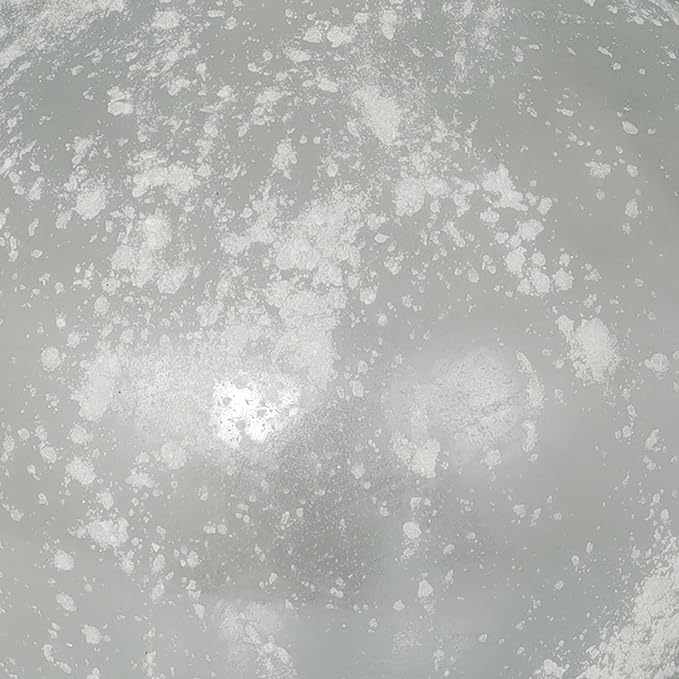 Deco 79 Recycled Glass Handmade Decorative Vase Frosted Spanish Bottle Centerpiece Vase, Flower Vase for Home Decoration 14" x 14" x 22", Clear