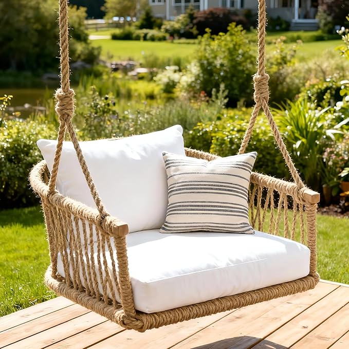 Jute Rope, 3/8 Inch x 164 Feet Thick Hemp Twine for Crafting, DIY Projects, Gardening, 10mm x 50m