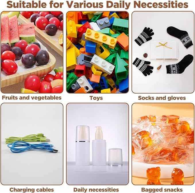 9 PCS Reusable Vegetable Produce Bags Cotton Mesh Vegetable Bags for Refrigerator Potato Storage Bag Reusable Double Stitched with Drawstring Produce Bag for Vegetables Fruit Grocery Shopping(3 S/M/L)