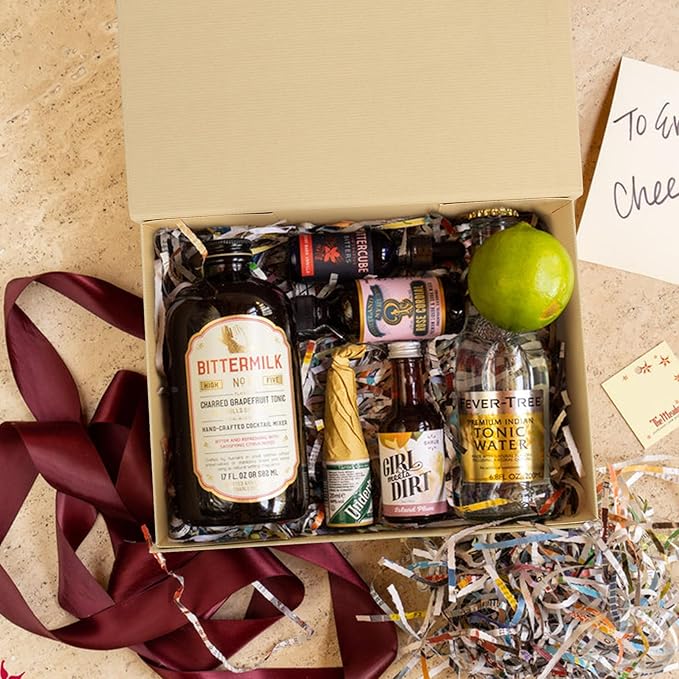 Aimyoo Striped Brown Magnetic Gift Boxes with Lids 10.5x7x3 in, Medium Bridesmaid Groomsman Proposal Box, Rectangle Collapsible Box for Present Graduation Birthday Storage 5 Pack