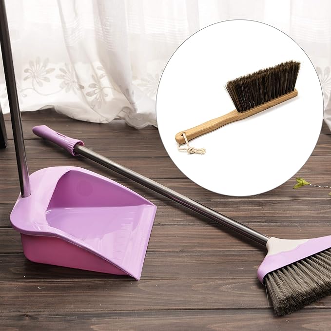 AUEAR, Wood Dusting Brush Cleaning Duster 11.4 Inches Fiber Bench Brushes for Home Kitchen Bedroom