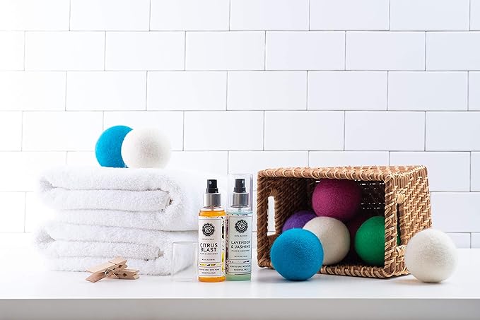 Woolzies Wool Dryer Balls (Pink)