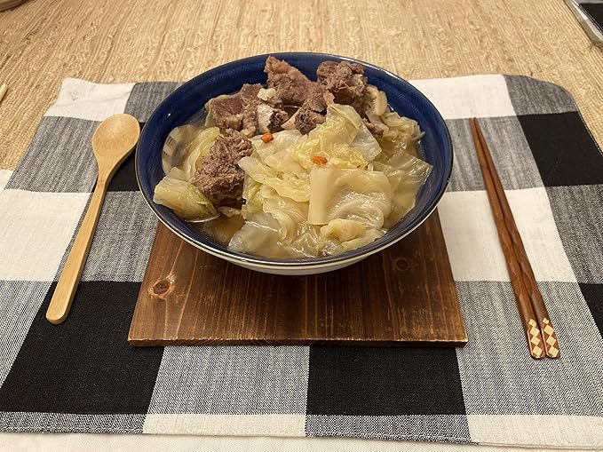 JapanBargain 4515, Ironwood Chopsticks Reusable Japanese Chinese Korean Wood Chop Sticks Hair Sticks 5 Pair Gift Boxed Set Dishwasher Safe, 9 inch, Brown, 10-Pack