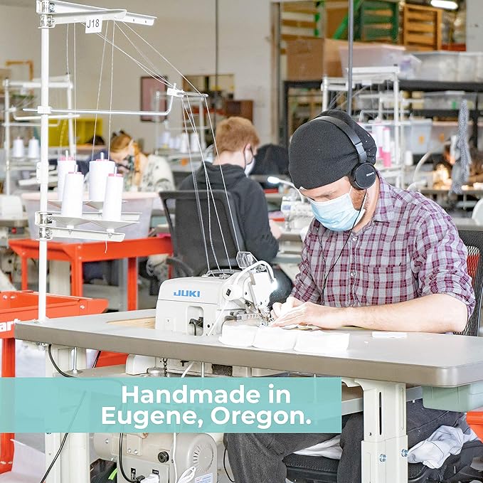 Marley's Monsters Facial Rounds 20 Count Pack + Laundry Bag - Soft and Reusable Organic Cotton Rounds (Organic Natural)