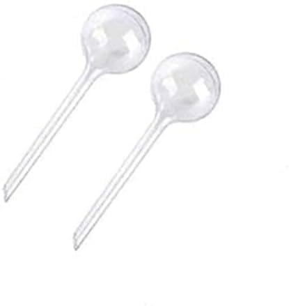 2Pcs Plant Watering Globes, Automatic Self Watering Bulbs, Plastic Stakes for Indoor Outdoor Potted Plants, Garden Irrigation Device