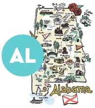 Swig Life 22oz Travel Mug, Insulated Tumbler with Handle and Lid, Travel Coffee Mug, Cup Holder Friendly, Stainless Steel 22 oz Tumbler, Reusable Insulated with Lid (Alabama)