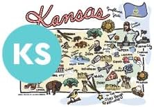 Swig Life 22oz Travel Mug, Insulated Tumbler with Handle and Lid, Travel Coffee Mug, Cup Holder Friendly, Stainless Steel 22 oz Tumbler, Reusable Insulated with Lid (Kansas)