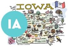 Swig Life 40oz Mega Mug, 40oz Tumbler with Handle and Straw, Extra Large Insulated Tumblers, Cup Holder Friendly Travel Mug (Iowa)