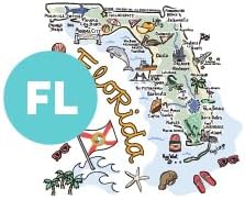 Swig Life 22oz Travel Mug, Insulated Tumbler with Handle and Lid, Travel Coffee Mug, Cup Holder Friendly, Stainless Steel 22 oz Tumbler, Reusable Insulated with Lid (Florida)