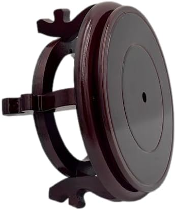 Wooden Fishbowl Display Vase Pot Planter Stand Plant Pot Display Stand (7.50)