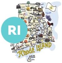 Swig Life 40oz Mega Mug, 40oz Tumbler with Handle and Straw, Extra Large Insulated Tumblers, Cup Holder Friendly Travel Mug (Rhode Island)