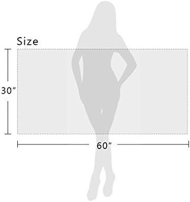 JML Extra Large Bath Towels, 2 Pack, 30"x60" - 350GSM, Fleece Towel Set - Oversized, Soft, Absorbent, Lint Free, No Fading, Perfect for Bathroom, Shower, Suana, Gym, Pool, Hotel, SPA, Fleece Grey