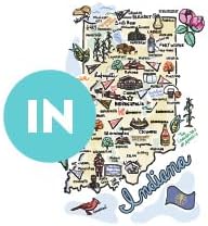 Swig Life 40oz Mega Mug, 40oz Tumbler with Handle and Straw, Extra Large Insulated Tumblers, Cup Holder Friendly Travel Mug (Indiana)