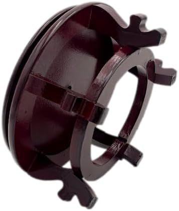 Wooden Fishbowl Display Vase Pot Planter Stand Plant Pot Display Stand (7.50)